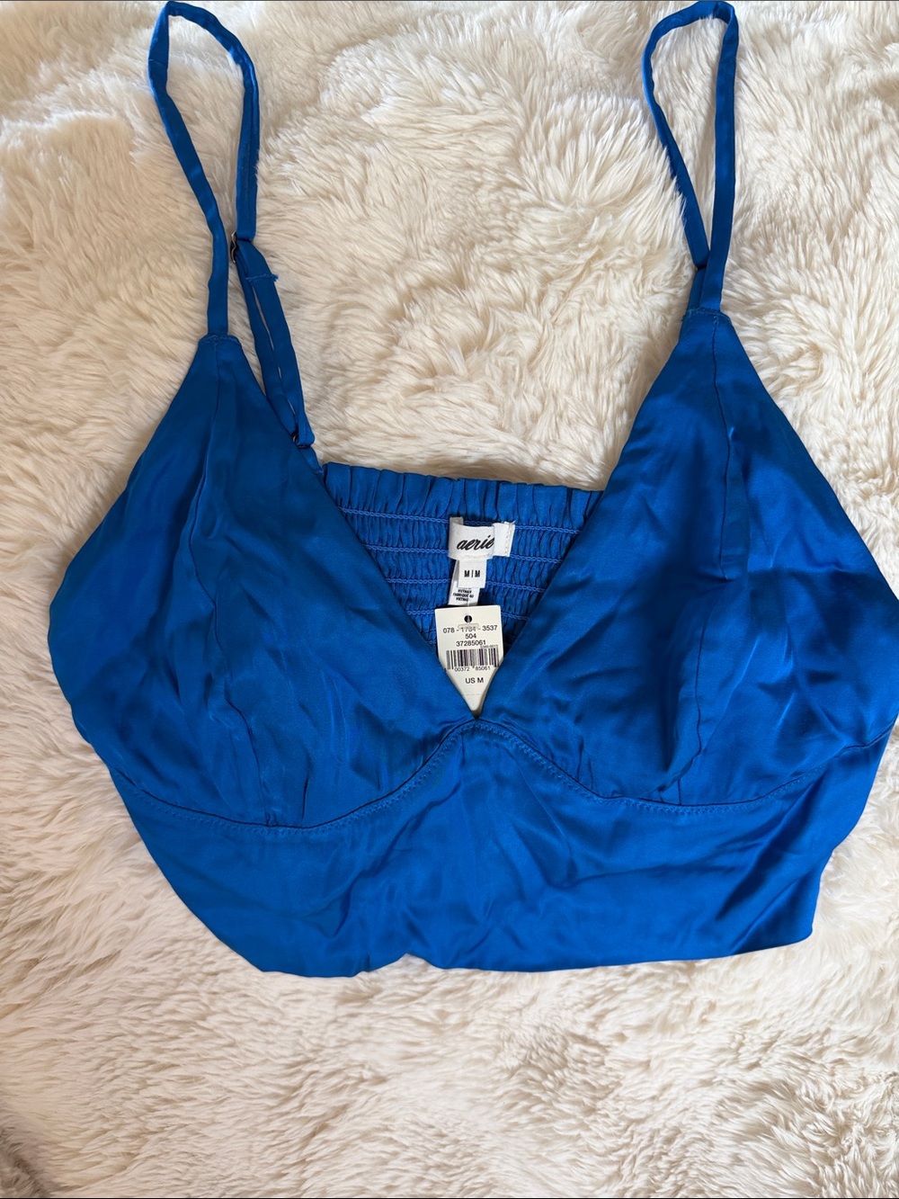 aerie Cobalt Blue Bralette Tank